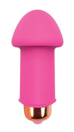Розовый силиконовый вибромассажер Sweet Toys - 5 см., Bior toys Розовый силиконовый вибромассажер Sweet Toys - 5 см., Bior toys