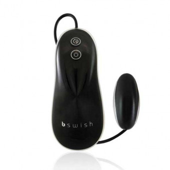 Изящное виброяйцо bNaughty Deluxe Black, B Swish