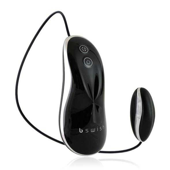 Изящное виброяйцо bNaughty Deluxe Black, B Swish Изящное виброяйцо bNaughty Deluxe Black, B Swish