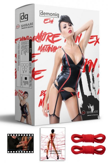 Корсаж Emi с веревками для связывания, Demoniq