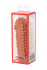 Телесная насадка на фаллос с бугорками Extreme Sleeve 010 S-size - 14,7 см., KOKOS