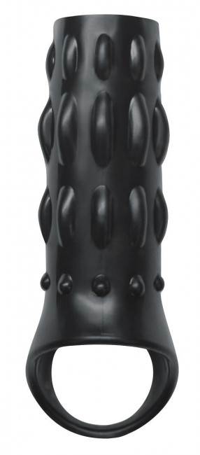 Чёрная насадка на пенис Renegade Reversible Power Cage, NS Novelties