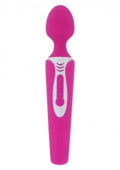 Розовый вибростимулятор LEGEND MASSAGER - 20 см., Toy Joy