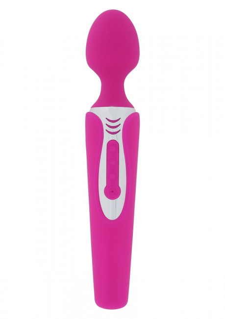 Розовый вибростимулятор LEGEND MASSAGER - 20 см., Toy Joy