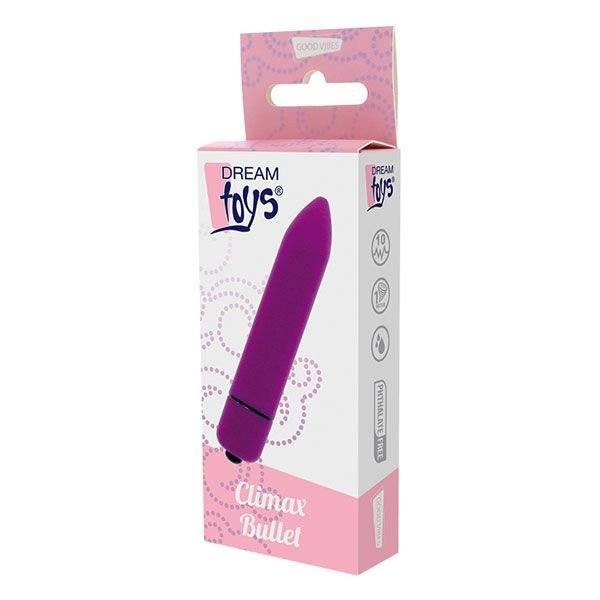 Фиолетовая вибропуля CLIMAX BULLET - 8,5 см., Dream Toys Фиолетовая вибропуля CLIMAX BULLET - 8,5 см., Dream Toys