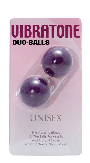 Фиолетовые вагинальные шарики VIBRATONE DUO BALLS PURPLE BLISTERCARD, Seven Creations Фиолетовые вагинальные шарики VIBRATONE DUO BALLS PURPLE BLISTERCARD, Seven Creations