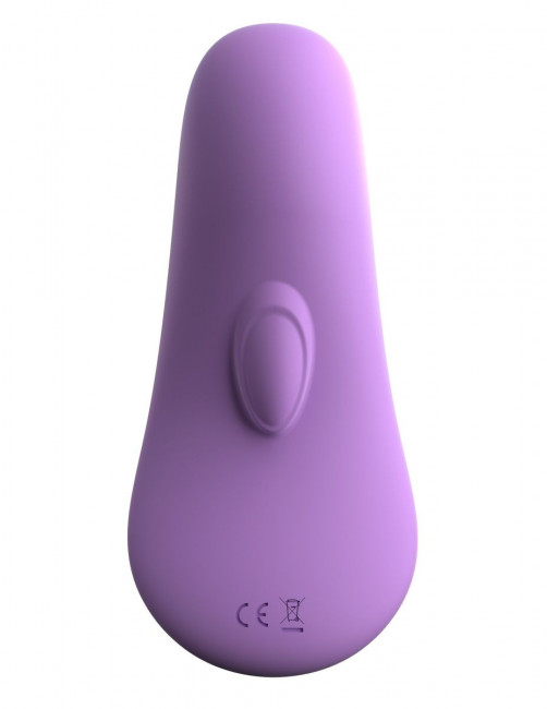 Фиолетовый компактный вибростимулятор Remote Silicone Please-Her, Pipedream