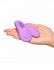 Фиолетовый компактный вибростимулятор Remote Silicone Please-Her, Pipedream