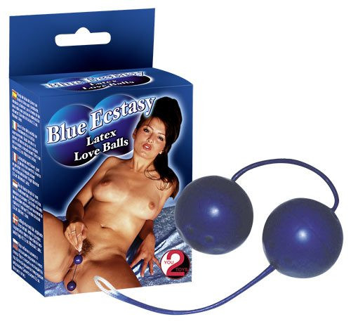 Вагинальные шарики Blue Ecstasy, Orion