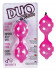 Розовые вагинальные шарики со смещенным центром тяжести DUO BALLS, Seven Creations