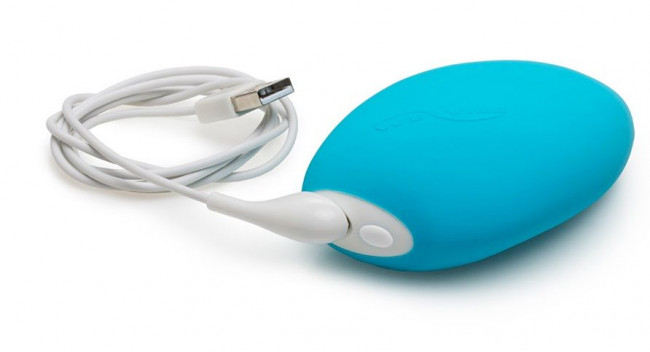 Голубой вибромассажёр We-Vibe Wish Blue, We-vibe