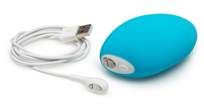 Голубой вибромассажёр We-Vibe Wish Blue, We-vibe