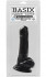 Чёрный фаллоимитатор 8" Dong with Suction Cup - 19,1 см., Pipedream