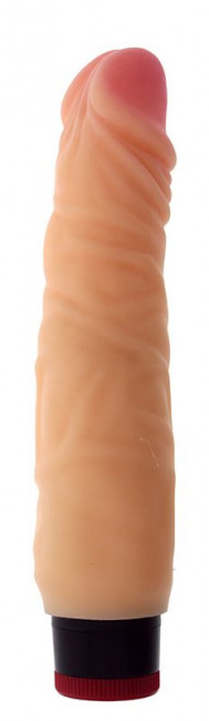 Телесный вибратор-реалистик REALSTUFF 7INCH VIBRATOR - 18,5 см., Dream Toys