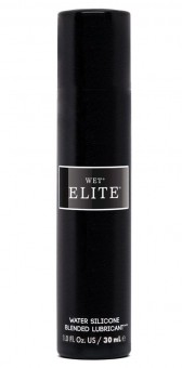 Водно-силиконовый интимный лубрикант Wet Elite - 30 мл.