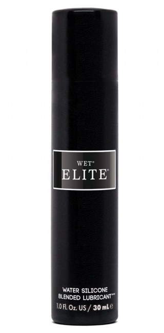 Водно-силиконовый интимный лубрикант Wet Elite - 30 мл.