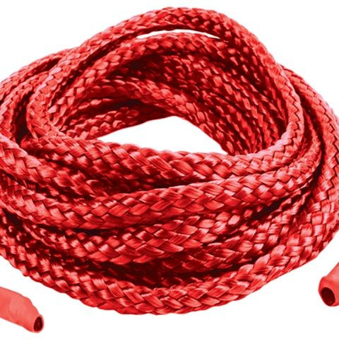 Красная веревка для фиксации Japanese Silk Love Rope - 5 м., Topco Sales
