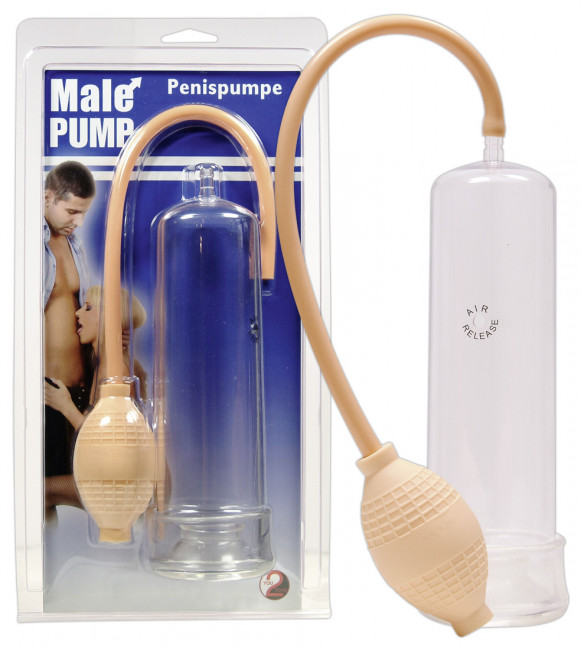 Прозрачная вакуумная помпа Male Pump с уплотнительным кольцом, Orion