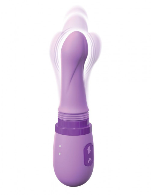 Фиолетовый вибростимулятор Her Personal Sex Machine - 21,3 см., Pipedream
