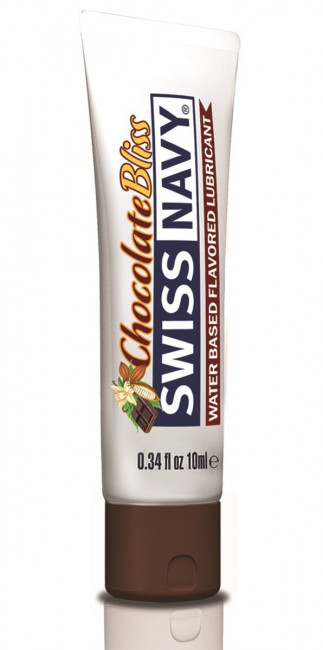 Лубрикант с ароматом шоколада Swiss Navy Chocolate Bliss Lube - 10 мл., Swiss navy Лубрикант с ароматом шоколада Swiss Navy Chocolate Bliss Lube - 10 мл., Swiss navy