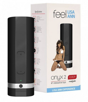 Мастурбатор ONYX 2 TELEDILDONIC MASTURBATOR LISA ANN, Kiiroo