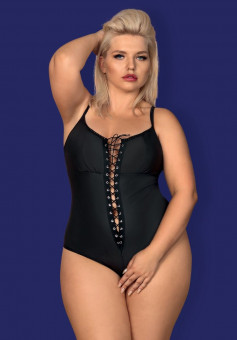 Изысканное боди Redella со шнуровкой, Obsessive