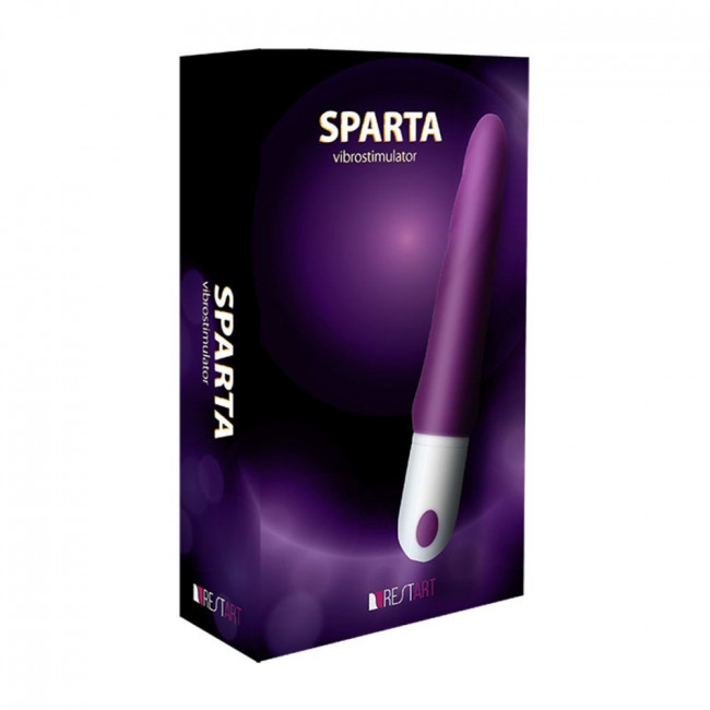 Розовый гибкий рельефный вибратор Sparta - 23 см., RestArt Розовый гибкий рельефный вибратор Sparta - 23 см., RestArt