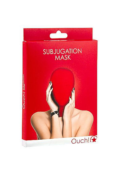 Закрытая красная маска на лицо Subjugation, Shots Media BV