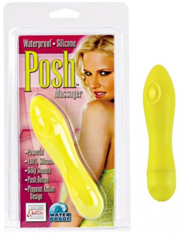 Лимонный вибромассажер POSH, California Exotic Novelties