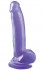 Фиолетовый гелевый фаллоимитатор 9" Suction Cup Dong - 22,9 см., Pipedream