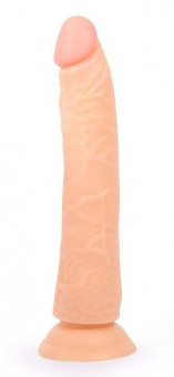 Фаллоимитатор-реалистик Erowoman телесного цвета - 20 см., Bior toys