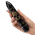 Чёрный классический вибратор Motley Crue Classic Skull - 18,4 см., Motley Crue