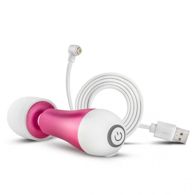 Розовый жезловый вибратор Noje W1 Rose, Blush Novelties
