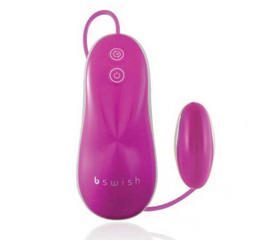 Изящное виброяйцо bNaughty Deluxe Violet, B Swish