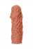 Насадка на фаллос с рельефными складочками Extreme Sleeve 012 S-size - 12,7 см., KOKOS