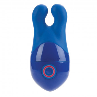 Синий вибромассажер Body & Soul Connection Massager , California Exotic Novelties