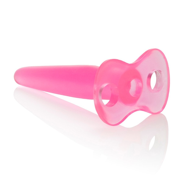 Розовая силиконовая пробка Tee Probes - 12 см., California Exotic Novelties