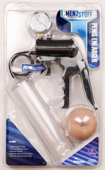 Прозрачная помпа MENZSTUFF PENIS ENLARGER - 20,3 см. , Dream Toys