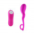 Лиловый вибростимулятор Mini Love Egg - 15,5 см., Baile Лиловый вибростимулятор Mini Love Egg - 15,5 см., Baile