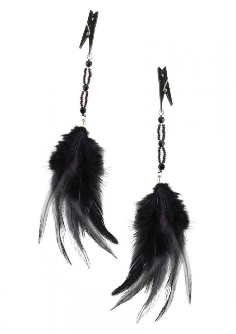 Украшение на грудь с пёрышками FANCY FEATHER CLAMPS, Pipedream