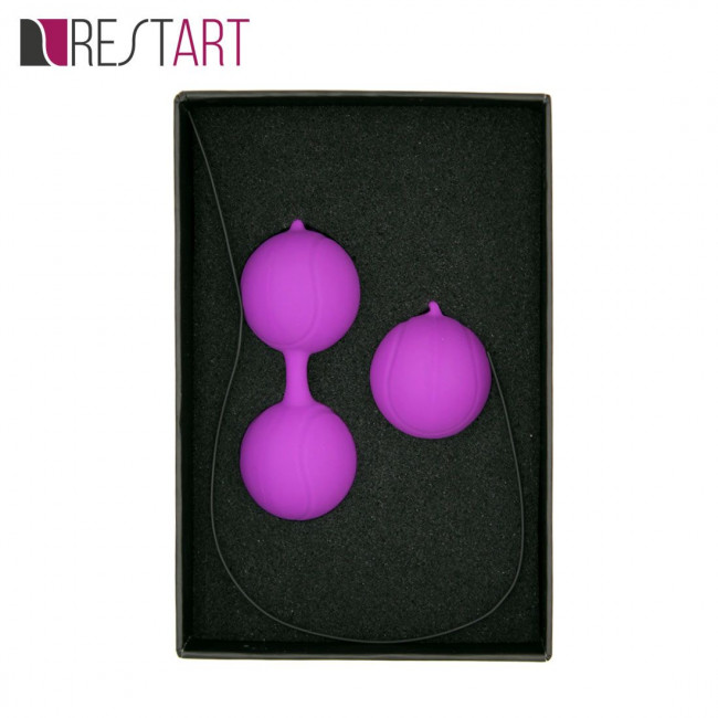 Фиолетовый набор для тренировки вагинальных мышц Kegel Balls, RestArt