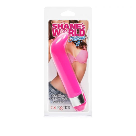 Розовый вибратор Silicone G для стимуляции G-точки - 12 см. Розовый вибратор Silicone G для стимуляции G-точки - 12 см.