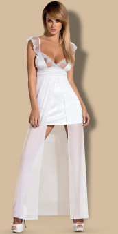 Двухслойная сорочка в пол  Feelia gown, Obsessive