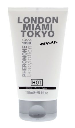 Женский лосьон для тела с феромонами London-Miami-Tokyo - 150 мл., HOT