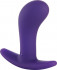 Фиолетовая анальная пробка Bootie S - 7,5 см., Fun Factory