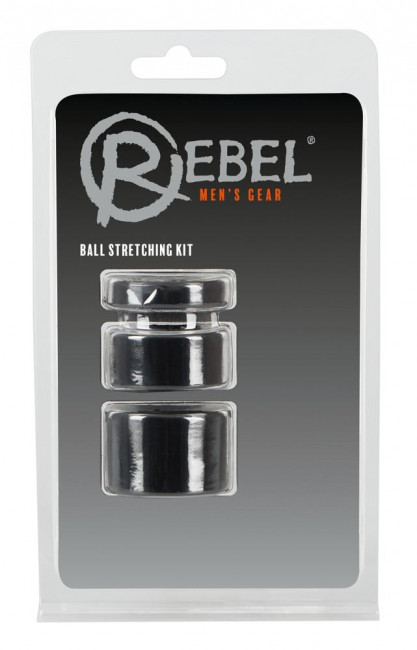 Набор из 3 колец для утяжки мошонки Rebel Ball Stretching Kit, Orion Набор из 3 колец для утяжки мошонки Rebel Ball Stretching Kit, Orion