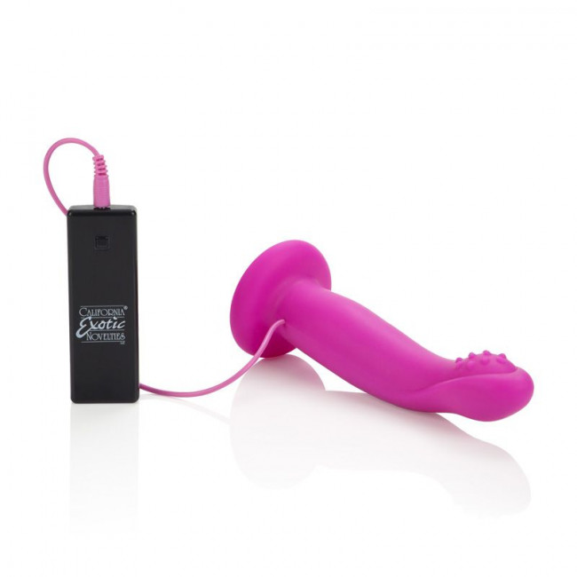 Женский страпон 10-Function Silicone Love Rider G-Caress - 16 см., California Exotic Novelties