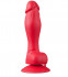 Красный анальный фаллоимитатор на присоске SHOVE UP 6INCH SILICONE DONG RED - 15,2 см., NMC