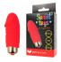 Красный вибромассажер Sweet Toys - 5,5 см., Bior toys Красный вибромассажер Sweet Toys - 5,5 см., Bior toys