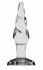 Прозрачная анальная пробка Butt Plug Rounded 3 Inch - 7,6 см., Shots Media BV
